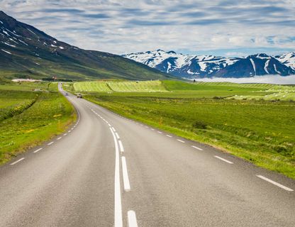 north iceland eyjafjordur countryside road rth