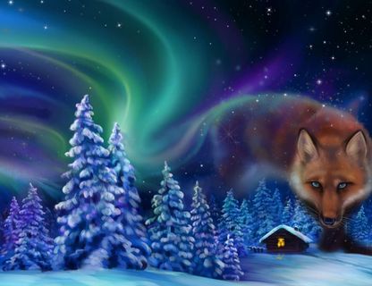 northern lights myths fire fox astk