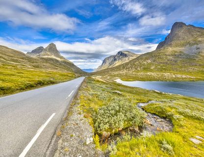 norway trollstigen road in fjords istk