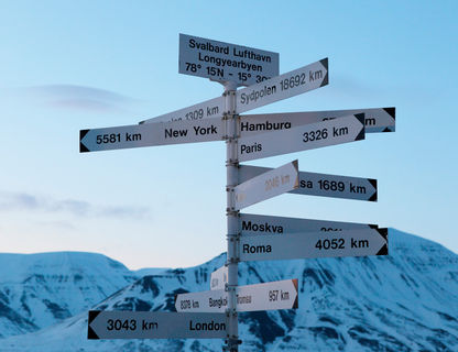 svalbard longyearbyen signpost adstk