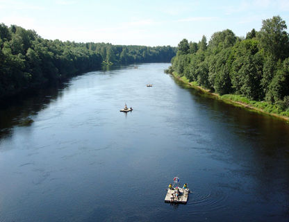 sweden varmland klaralven river rafting ww