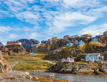 west greenland colourful houses of sisimiut istk