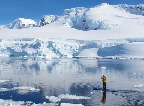 antarctica paddleboarding qe