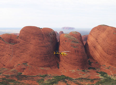 australia kata tjuta helicopter flight