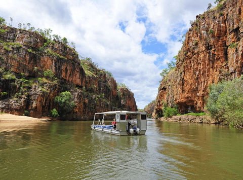 australia nt nitmiluk national park katherine gorge cruise