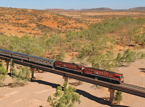 australia the ghan rail journey through outback