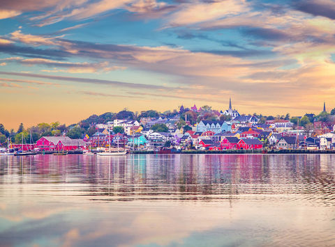 canada lunenburg shoreline nova scotia ac