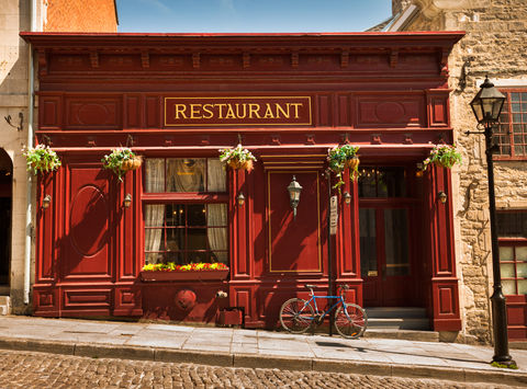 Restaurant in Old Montreal