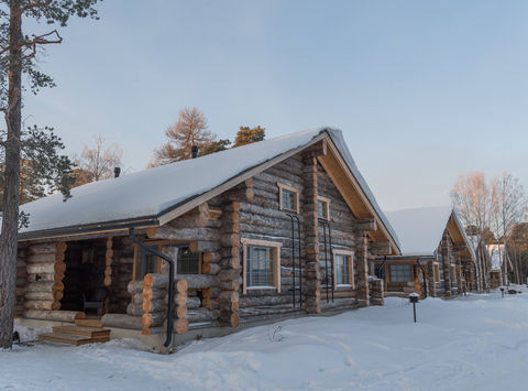 finland nellim wilderness hotel cabin