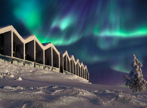 finnish lapland star arctic hotel aurora view 4