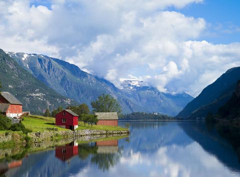 fjord norway gudvangen village naeroyfjord doll