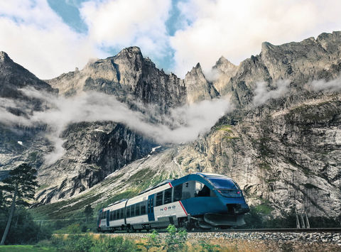 fjord norway rauma railway vn by sj norge