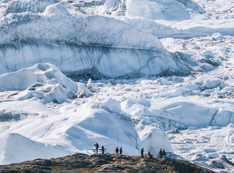 greenland ilulissat icefjord eqip sermia glacier viewpoint istk