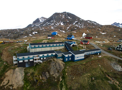 hotel angmagssalik exterior aerial