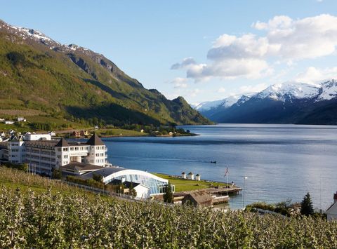 hotel ullensvang view over fjord hardanger region
