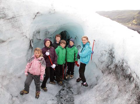 iceland kids glacier walking wg