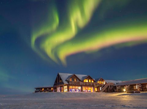 iceland south west hotel ranga northern lights