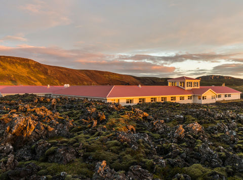 iceland south west northern light inn exterior sunlight