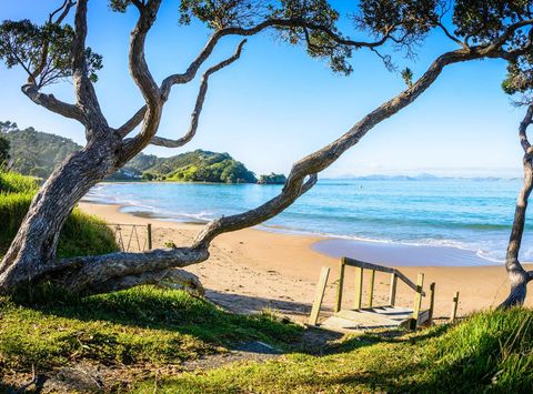 new zealand northland bay of islands beach istk