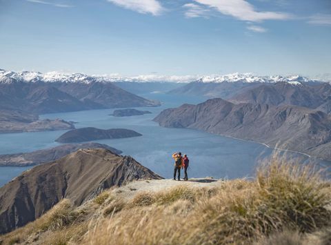 Roy's Peak, overlooking Lake Wanaka