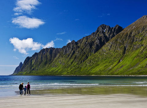northern norway senja ersfjord beach vn