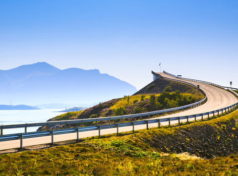 norway atlantic road storseisundet bridge istk