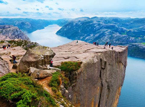 norway fjords pulpit rock adstk