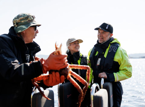 norway king crab safari photo marius beck dahle havila