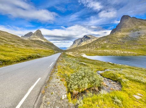 norway trollstigen road in fjords istk