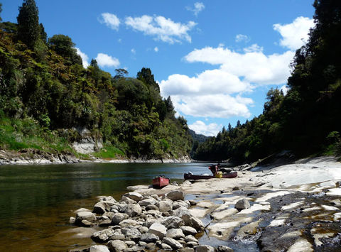 nz western north island whanganui river canoeing adventure