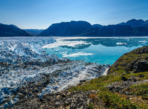 south greenland narsarsuaq glacier istk