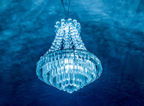 swedish lapland icehotel365 ice chandelier main hall 1617 ih