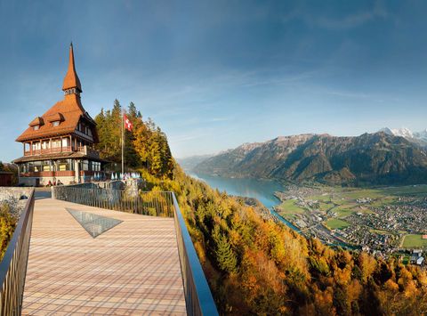 switzerland view over interlanken hans zurbuchen