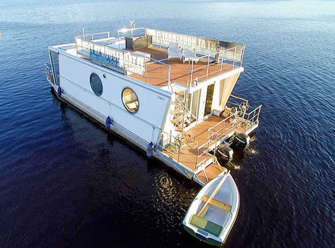 west finland houseboat