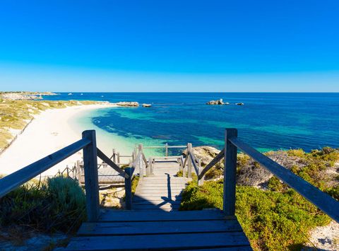 western australia dreamy bay rottnest island istk