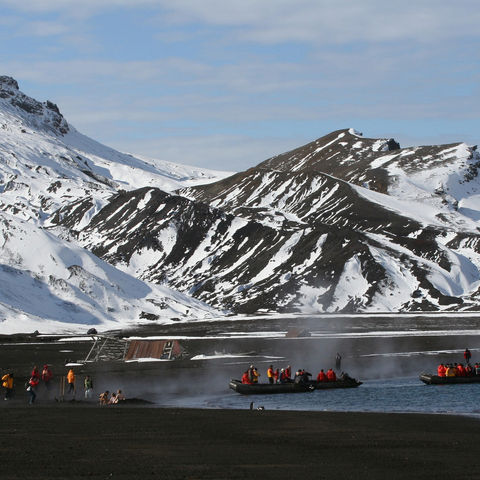 antarctica deception island landing istk
