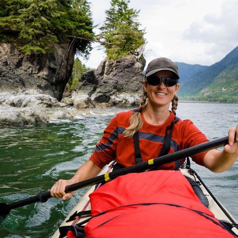 canada kayaking off vancouver island istk
