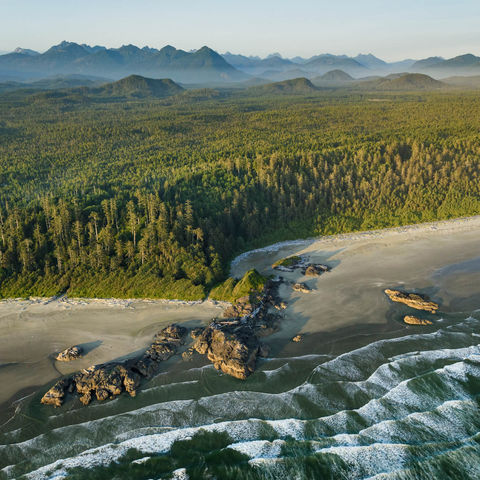 canada pacific rim national park aerial view british columbia