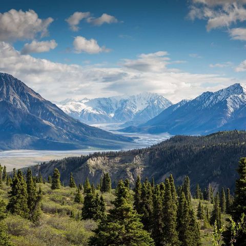 canada view over kluane national park yukon by kalen emsley