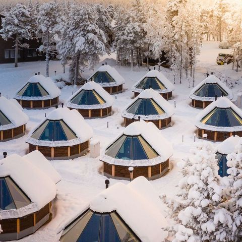 finland inari wilderness hotel aurora cabins