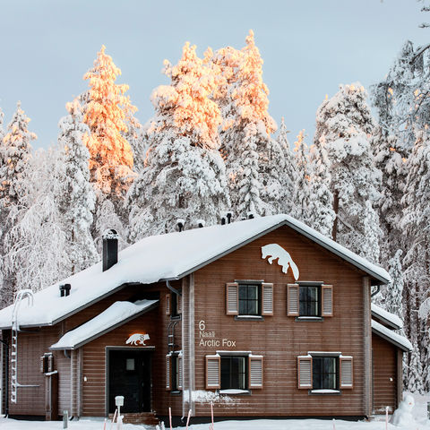 finnish lapland ranua villa exterior rwp