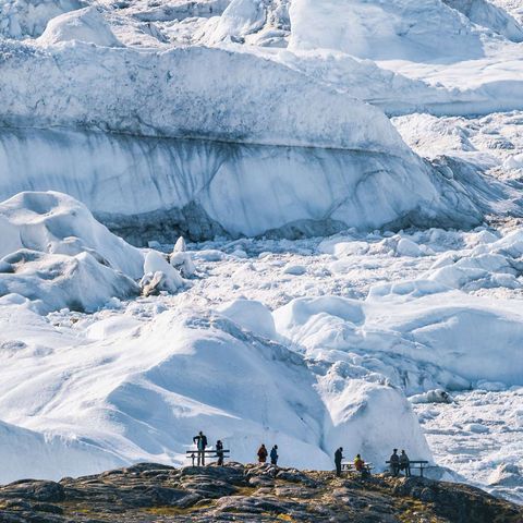 greenland ilulissat icefjord eqip sermia glacier viewpoint istk