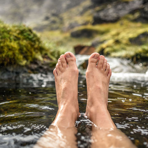 iceland feet in hot spring adstk
