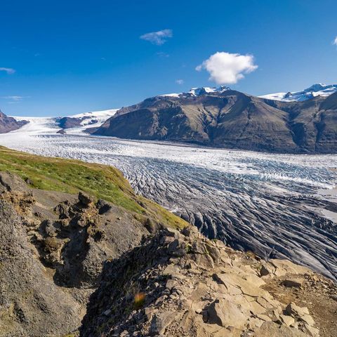 iceland skaftafell glacier tongue istk