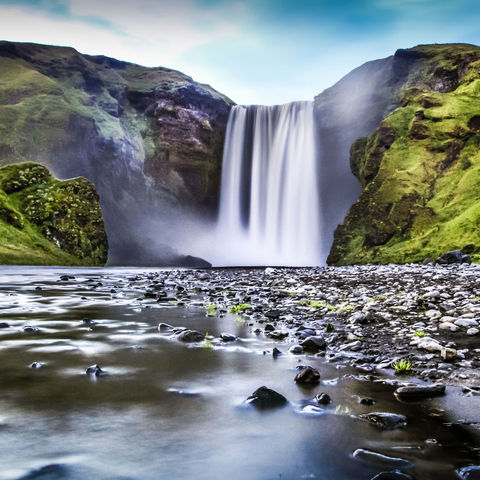iceland south west skogafoss long exposure istk
