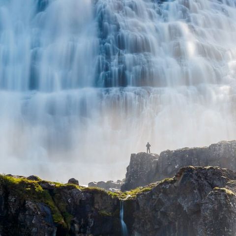 iceland west fjords dynjandi spray adst