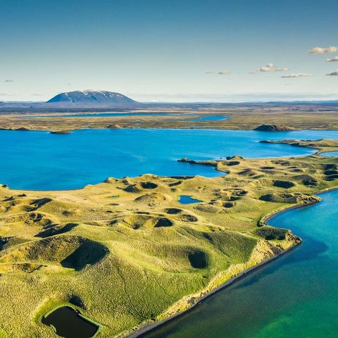 north iceland lake myvatn pseudocraters istk