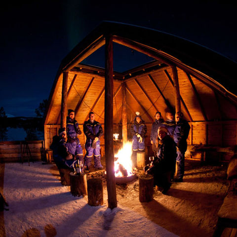 norway lavvu camp nikka malangen resort
