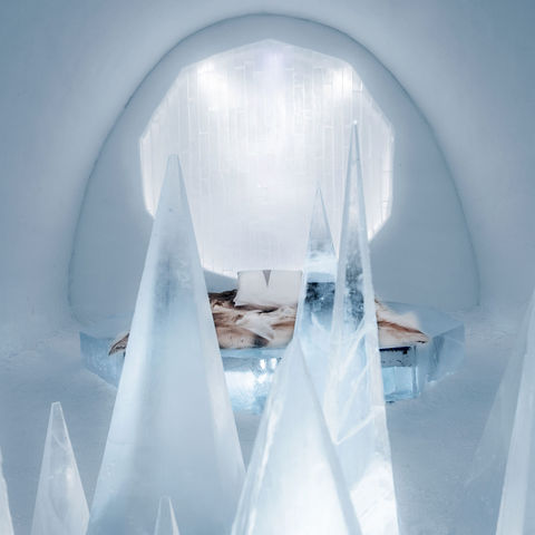 swedish lapland icehotel28 art suite white desert