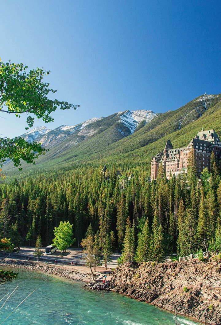 alberta fairmont banff springs mountain view